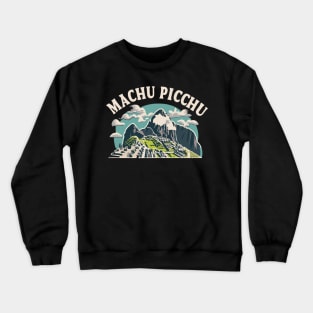 machu picchu Vintage Crewneck Sweatshirt